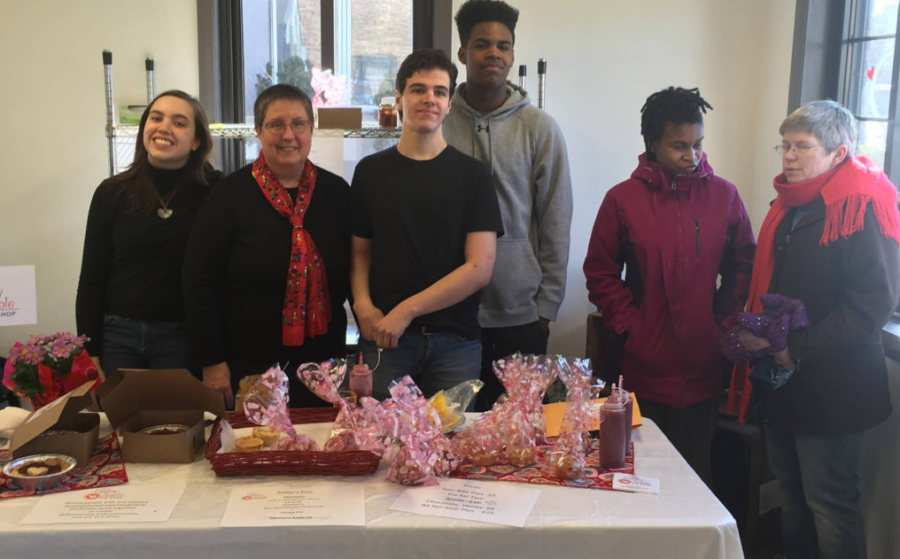 All smiles at Happy Apple Pie Shop