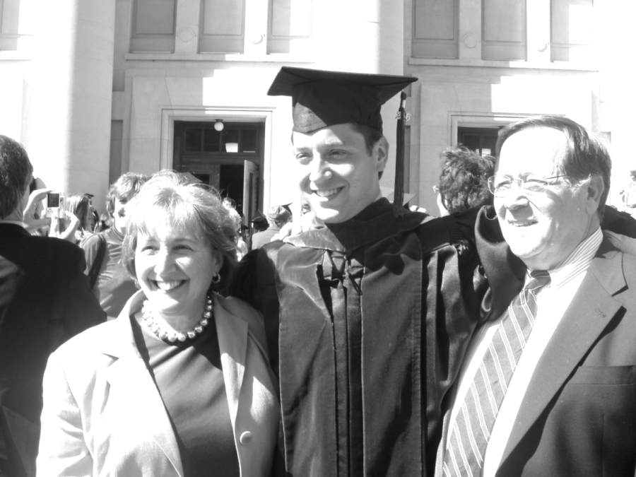 Wolman’s graduation from law school in 2006.