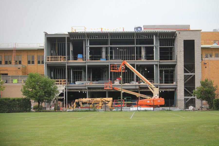 The new construction at OPRF