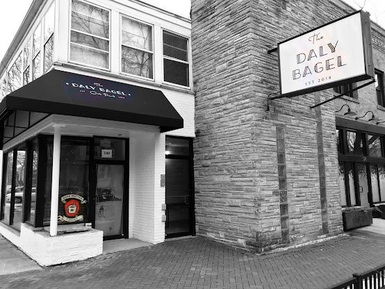 Daly Bagel. 130 Chicago Ave.