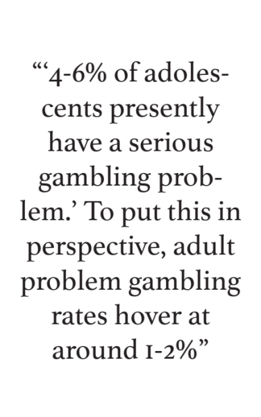 Sports betting: gambling on the rise