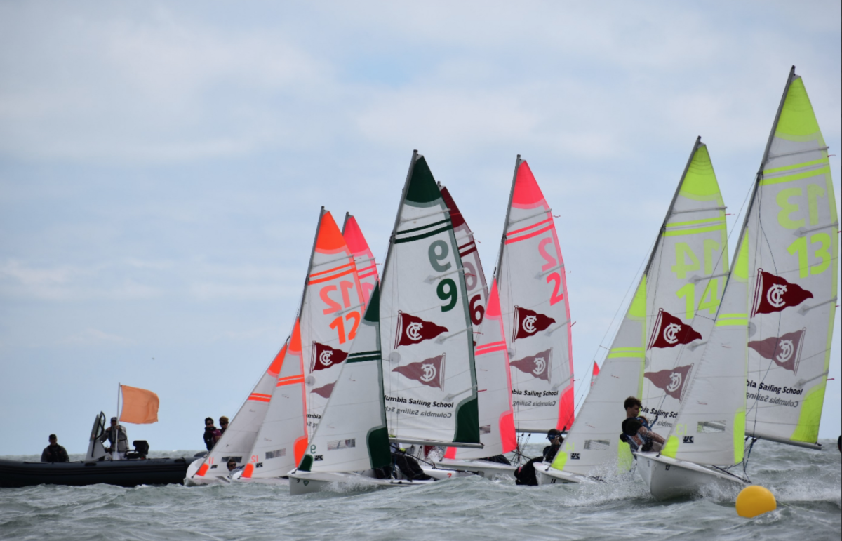 Sailing club on the waters