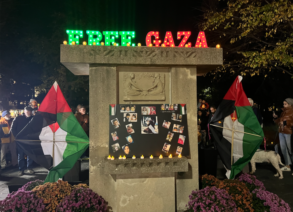 MENA holds vigil for lives lost in Gaza