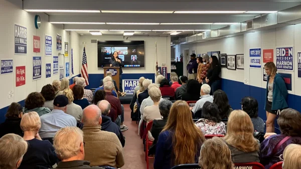 A meeting of the Democratic Party of Oak Park.