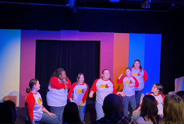 The cast of “Schoolhouse Rock Live! Jr.” performing “Three is a Magic Number”