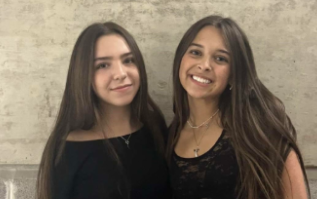 Photo courtesy of Rhiannon Singer
STUCO President Rhiannon Singer (right) with Board Representative Sabrina Tristano