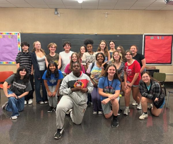 The cast of "The Crucible," which runs in the Little Theater Sept. 26 to Oct. 4.